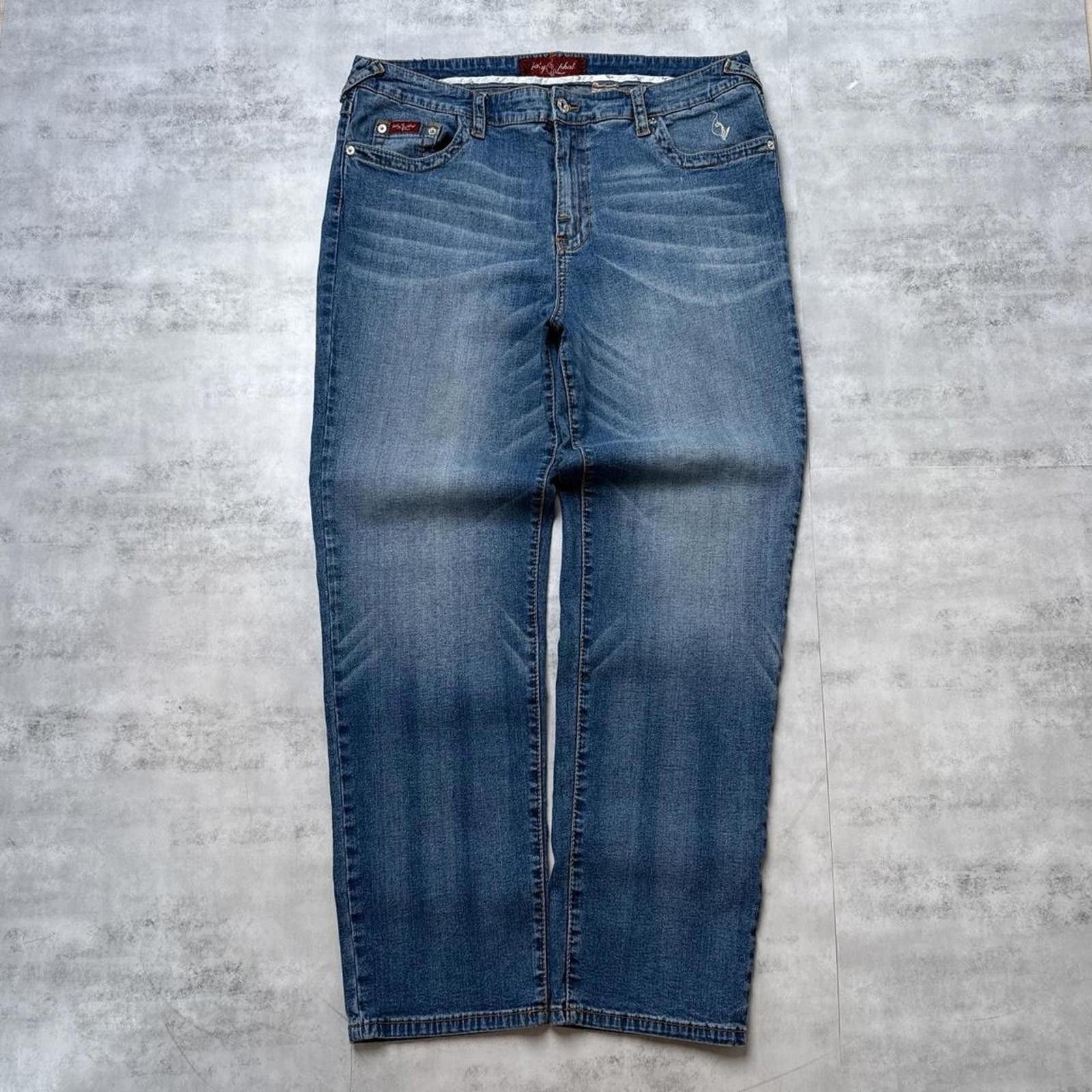 Other Y2K Baby Phat Blue denim 00s straight jeans Size 36" / US 14 / IT 50 - 5 Thumbnail