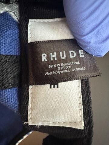 Rhude Rhude Rhepurposed “R” Hat Blue/Paisley Size ONE SIZE - 4 Thumbnail