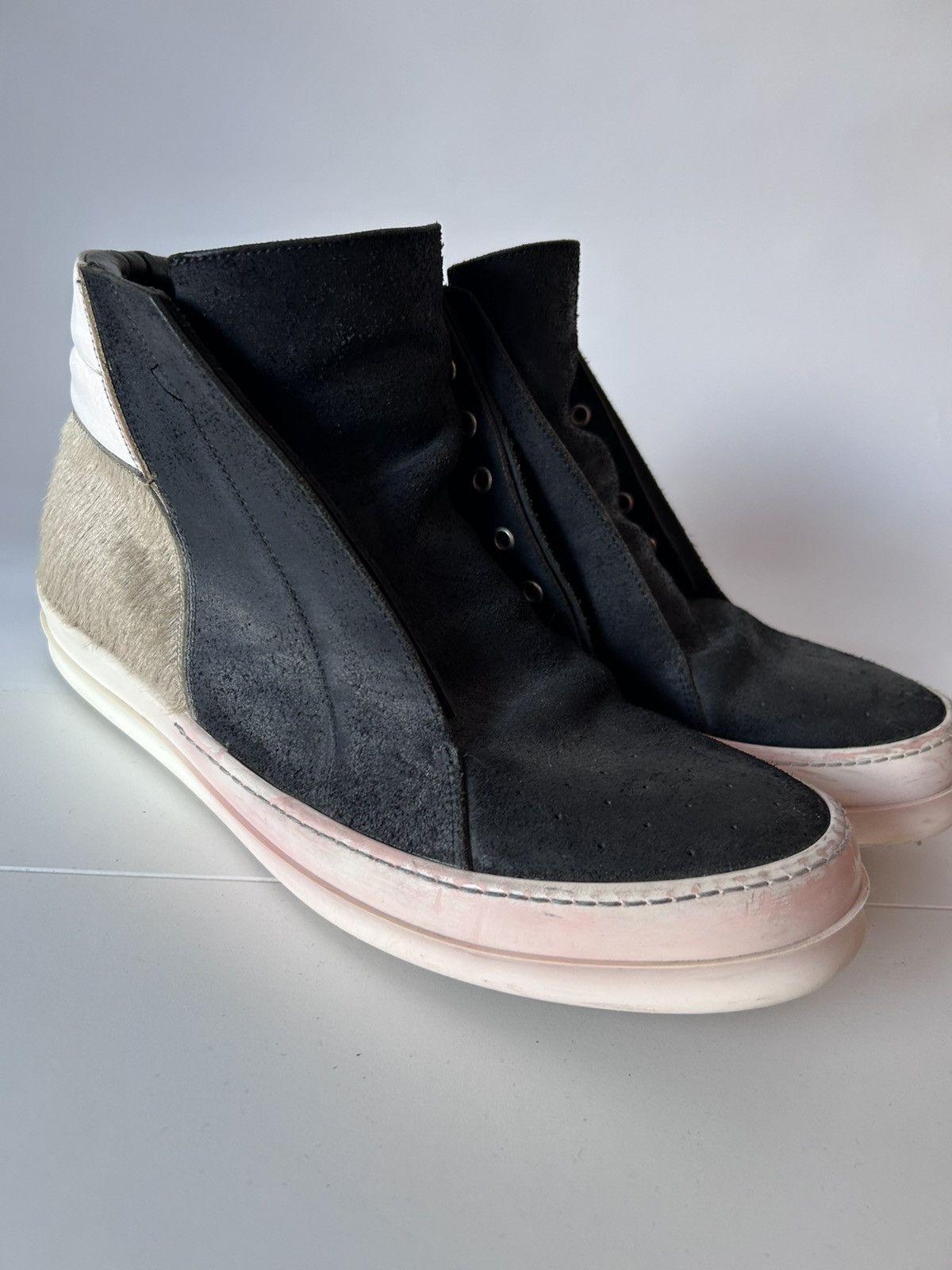 Rick Owens Rick Owens Island Dunk Pony 2015 Size US 12.5 / EU 45-46 - 7 Thumbnail