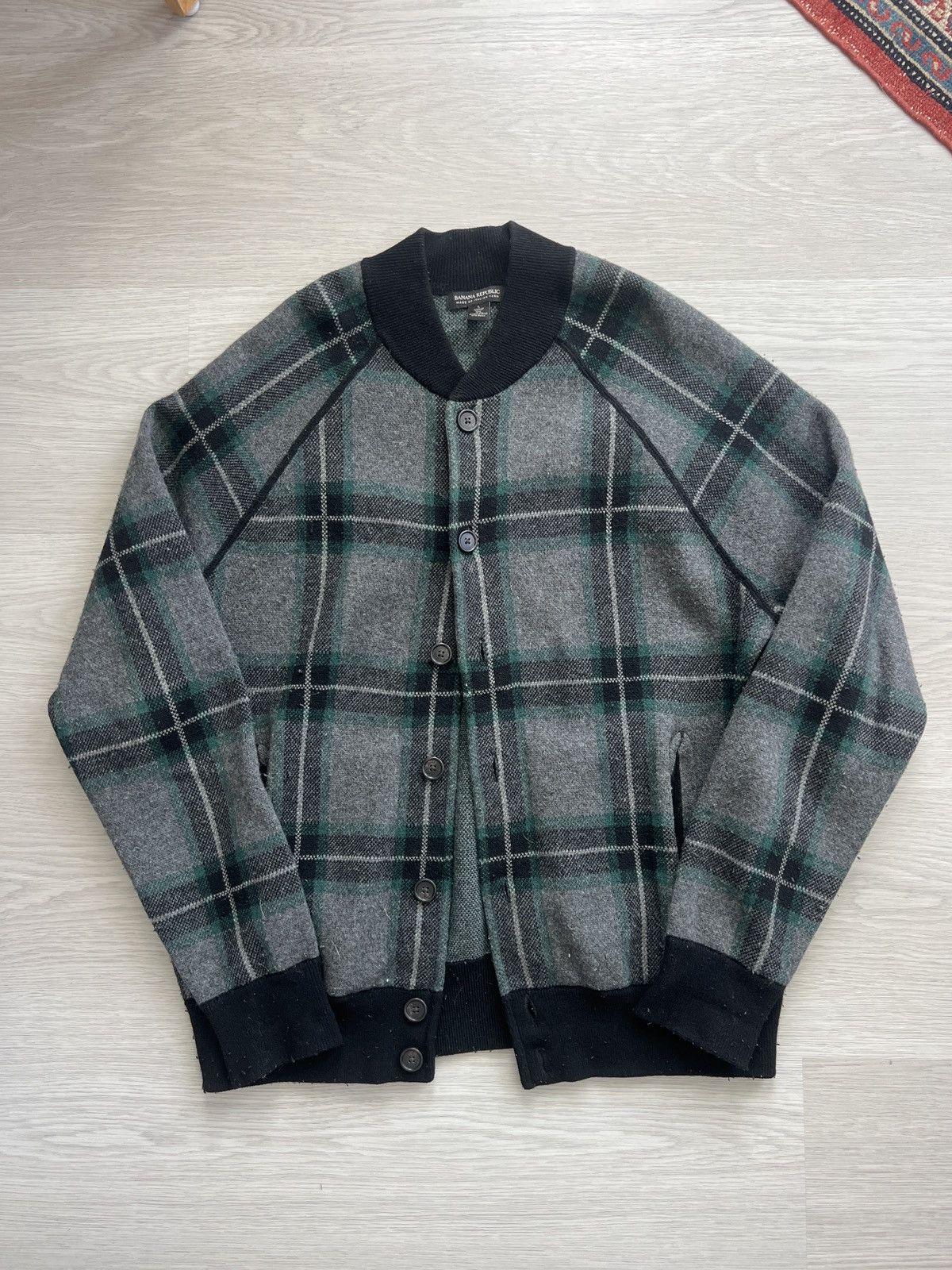 Banana Republic Banana Republic plaid sweater Size US L / EU 52-54 / 3 - 2 Thumbnail