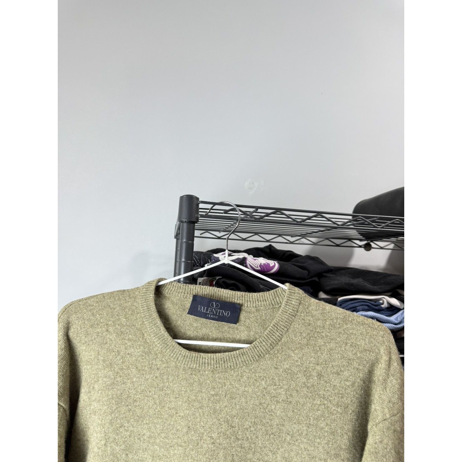 Valentino Rare! Vintage 80-90’s Valentino Jeans Wool Sweater Retro Size US S / EU 44-46 / 1 - 2 Thumbnail