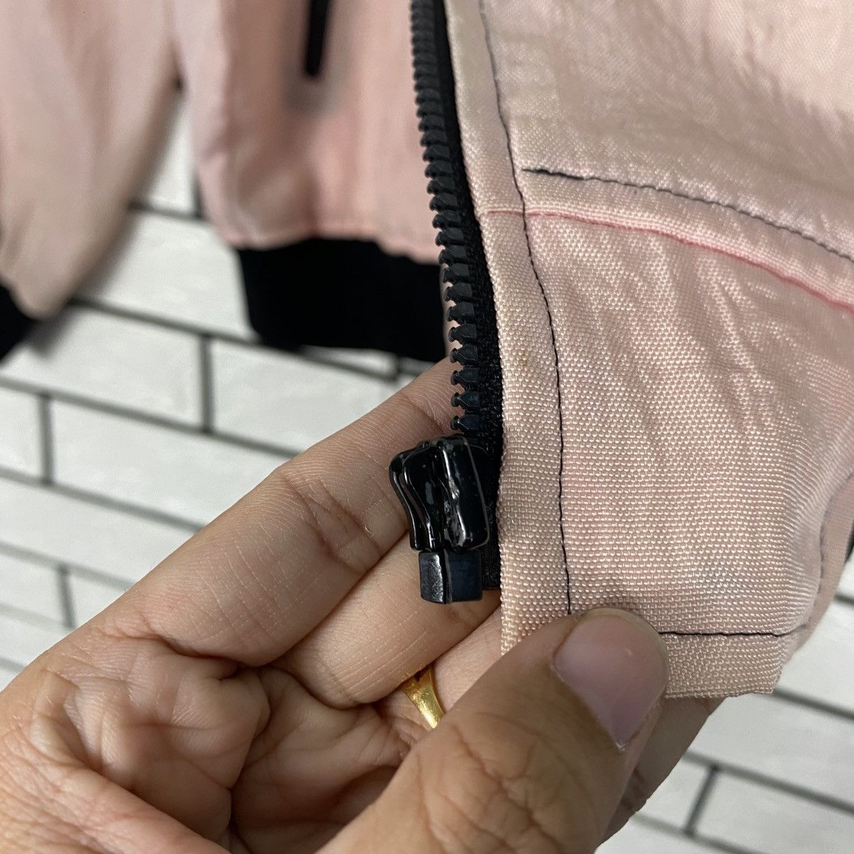 Japanese Brand 📌Critoh Racing Team Bomber Jacket Big Logo Size US M / EU 48-50 / 2 - 17 Thumbnail