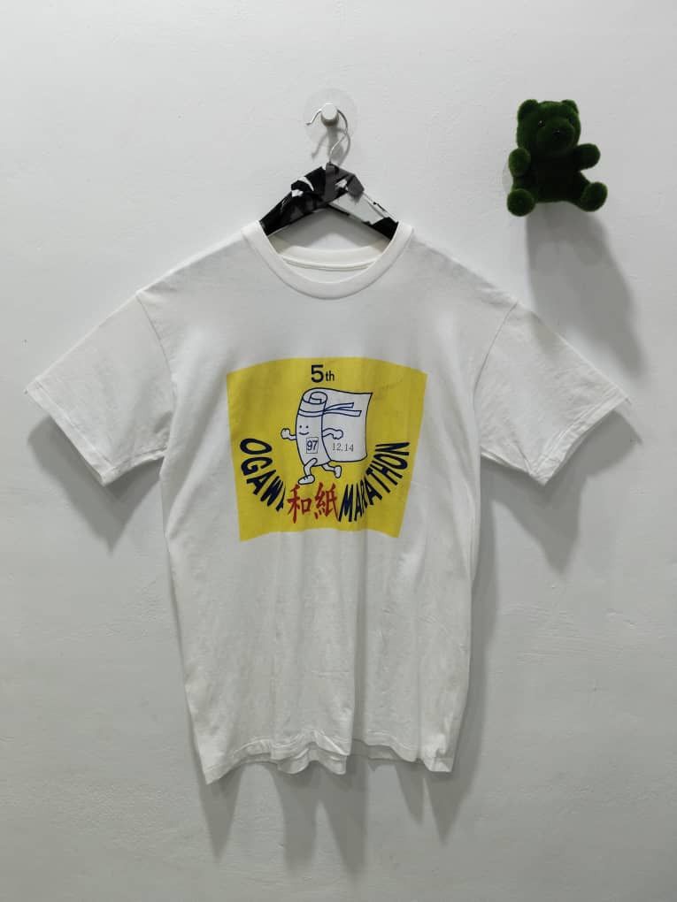 Vintage vintage ogawa marathon Shirt 1997 japan Size US L / EU 52-54 / 3 - 1 Thumbnail