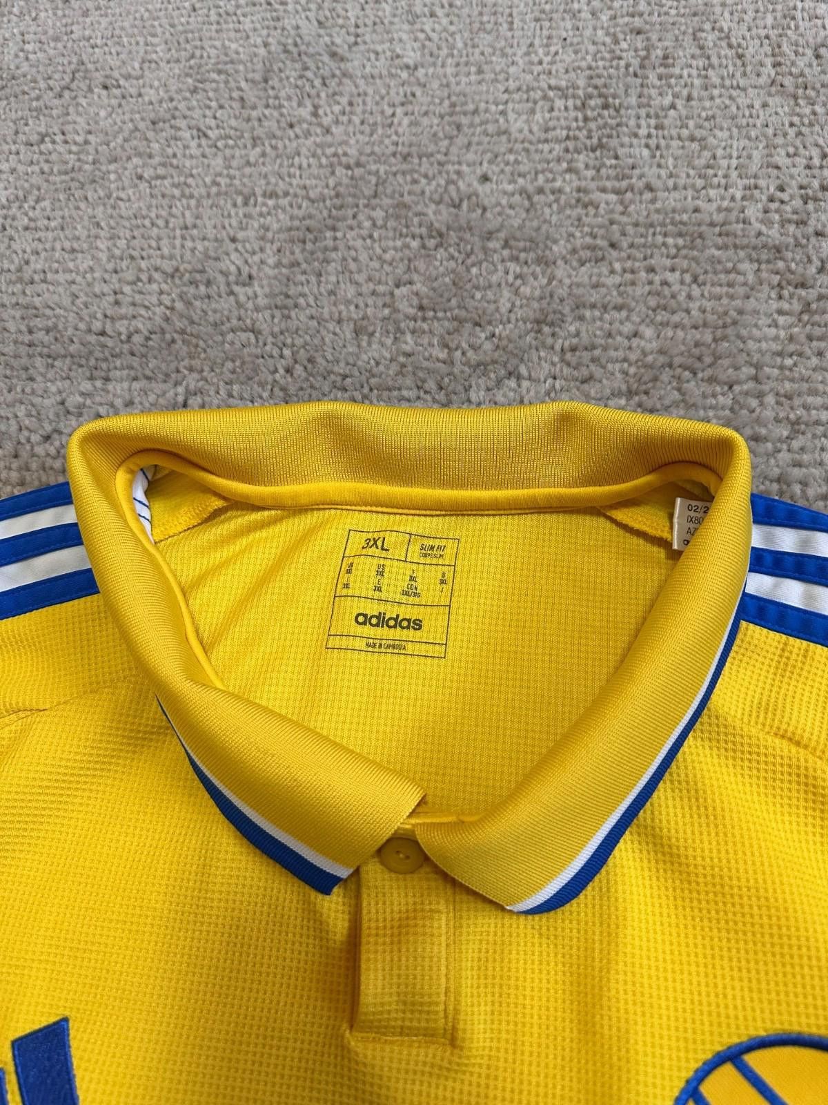 Adidas Adidas Leeds United 2024/25 3Rd Football Shirt Soccer Jersey Size US XXL / EU 58 / 5 - 4 Thumbnail