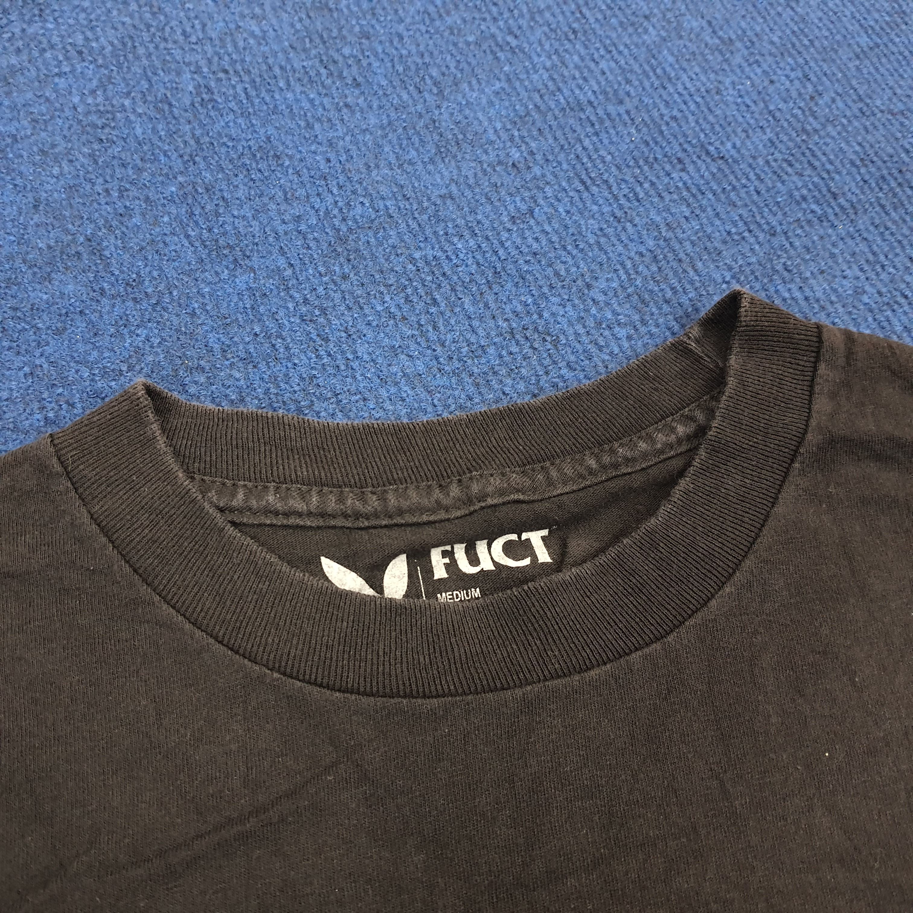 FUCT × Vintage Vintage FUCT A Toast To Death Skate T-shirt Size US M / EU 48-50 / 2 - 5 Thumbnail