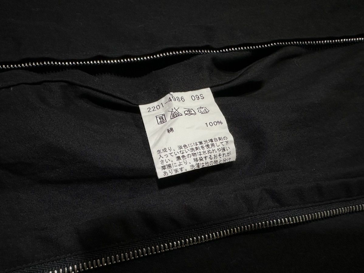 agnes b. 🔥Vintage Agnes B Black Zip Up Shirt Gothic Size US L / EU 52-54 / 3 - 10 Thumbnail