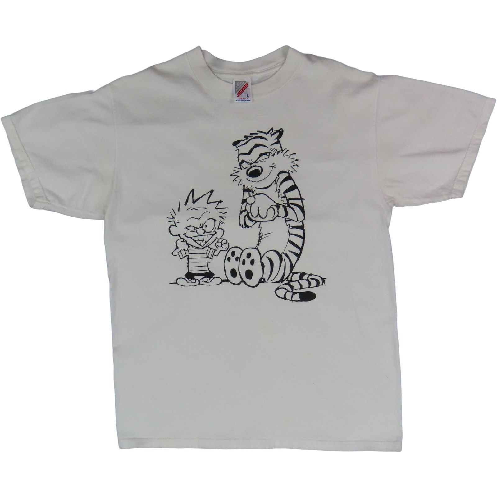 Other 90s Vintage Calvin and Hobbes Cartoon Comic Strip T Shirt M Size US M / EU 48-50 / 2 - 8 Thumbnail