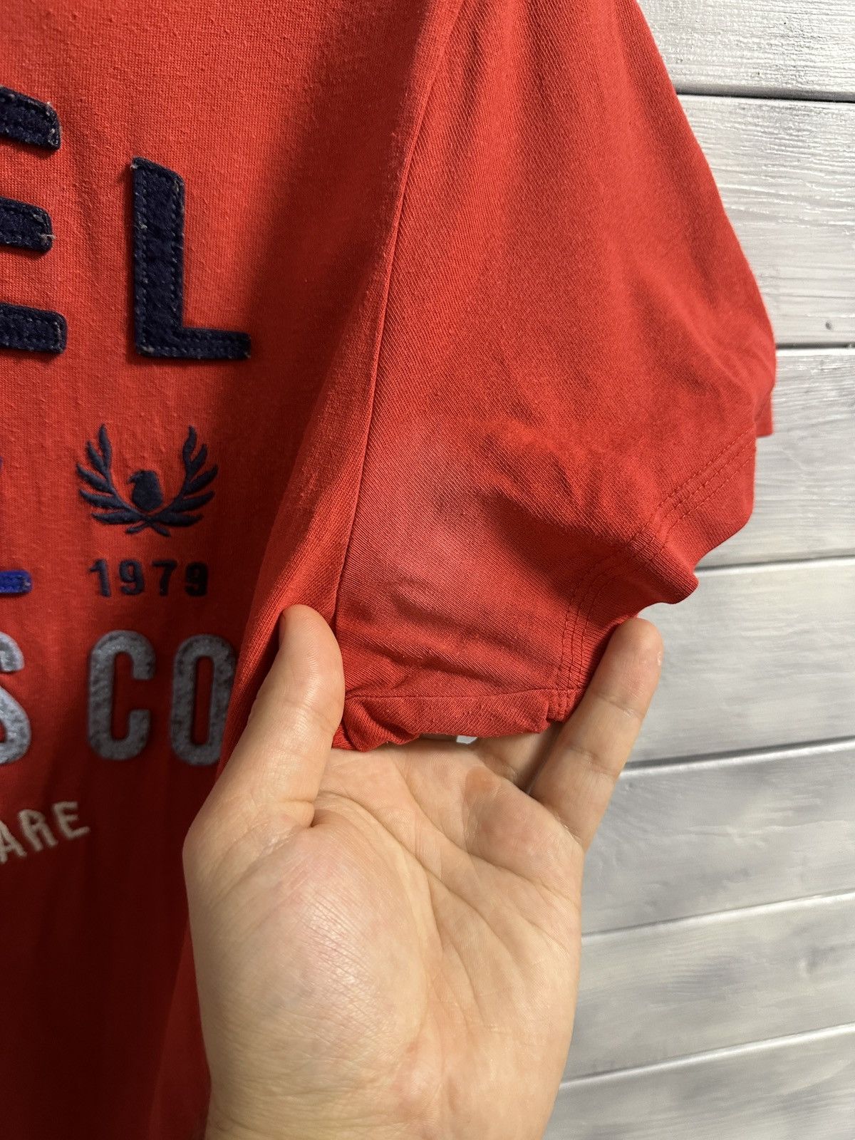 Diesel Rare Vintage T-Shirt Diesel Big Logo Y2K Size US L / EU 52-54 / 3 - 8 Thumbnail