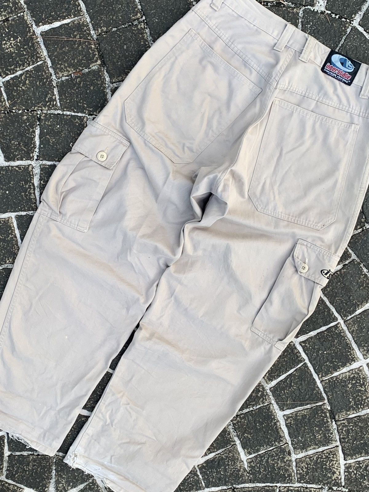 Japanese Brand × Vintage Rare Vintage Interstate Cargo Pants Baggy 90s Size US 32 / EU 48 - 2 Thumbnail