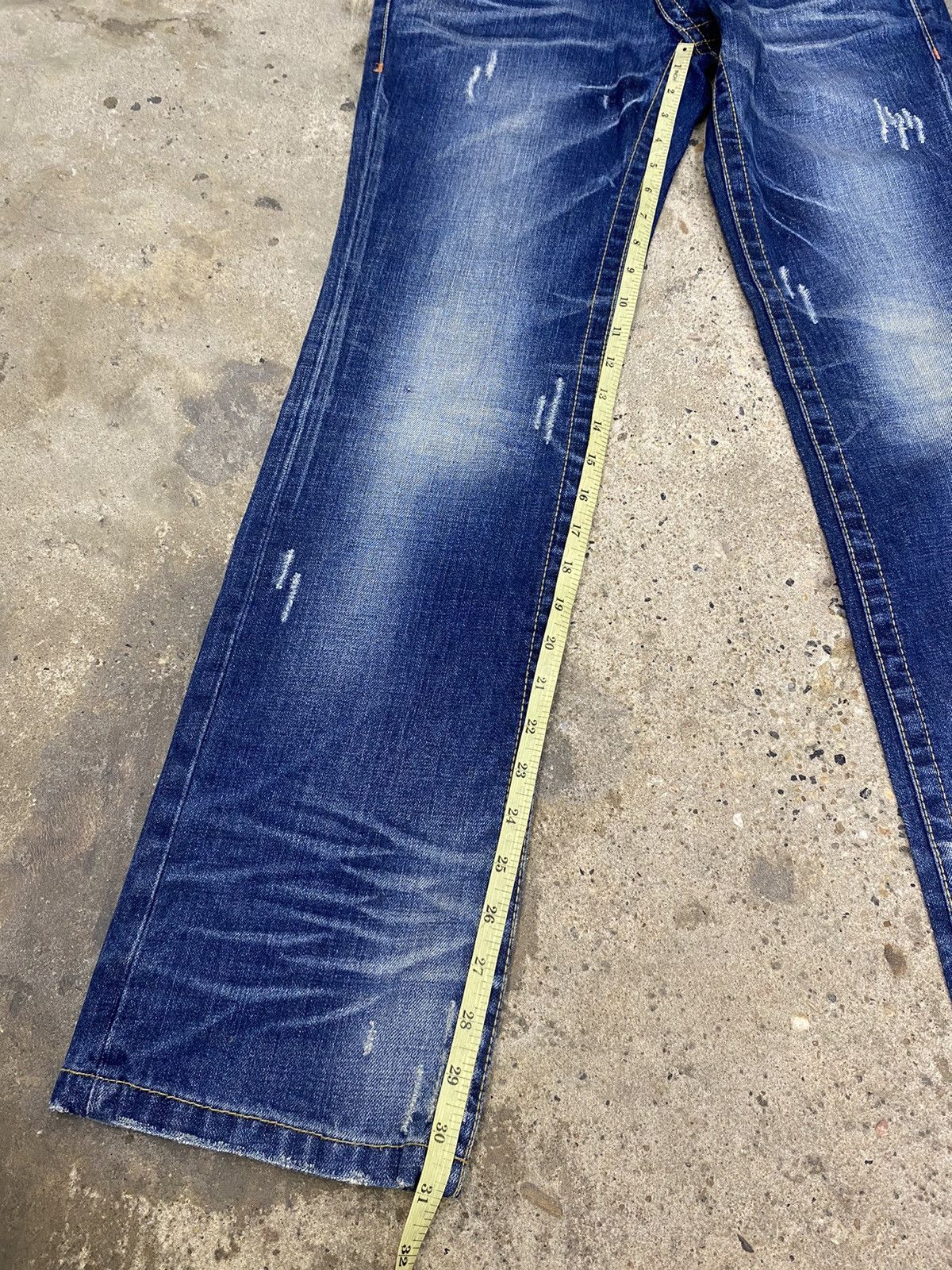 Japanese Brand × Vintage Lolita blue jeans wash japanese brand Size US 30 / EU 46 - 15 Thumbnail