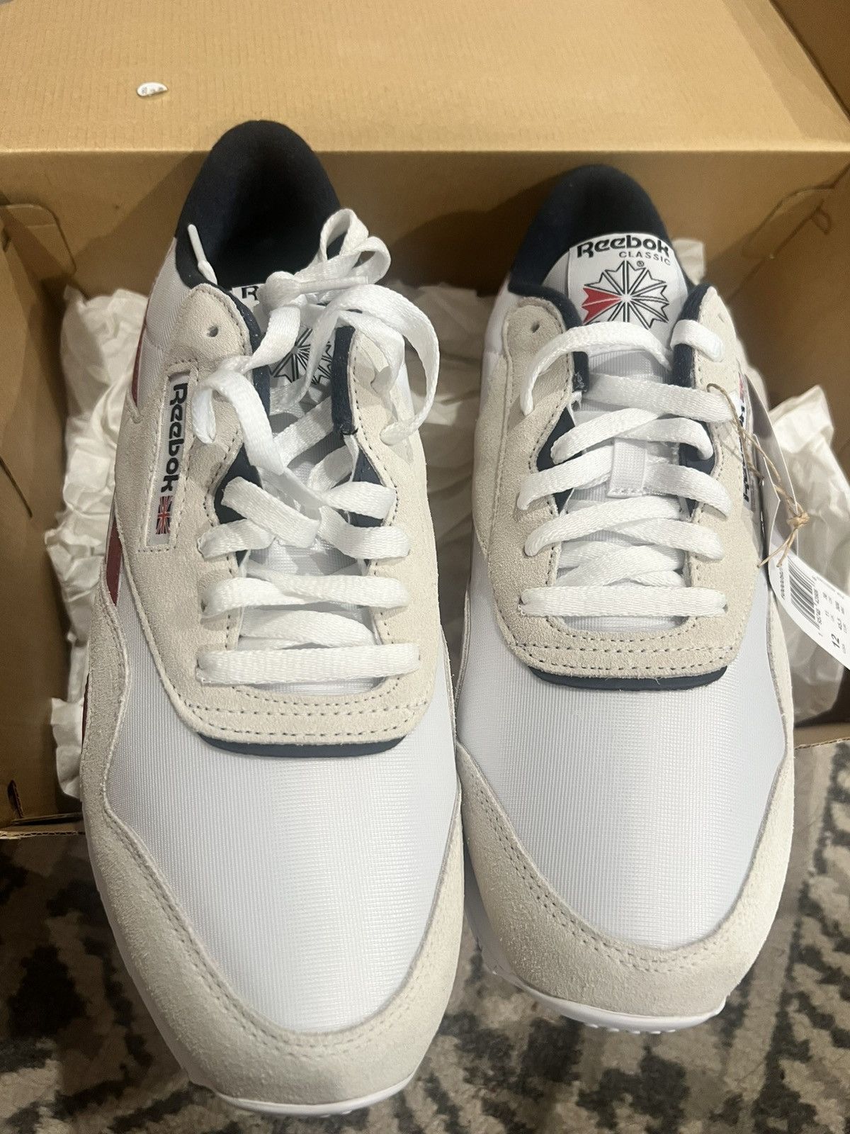 Reebok Reebok Classics White Blue Size US 12 / EU 45 - 9 Thumbnail