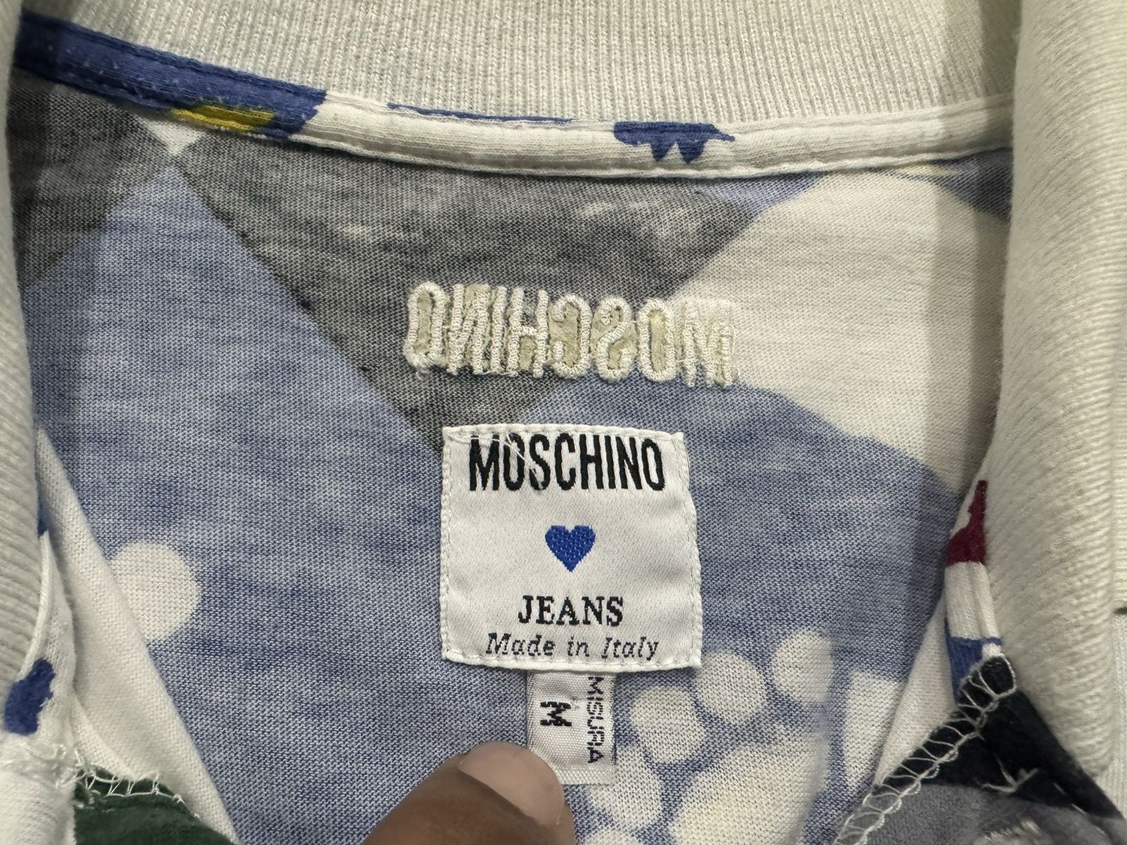 Designer × Moschino Vintage Moschino Jeans Pop Art All Over Print Size US M / EU 48-50 / 2 - 4 Thumbnail