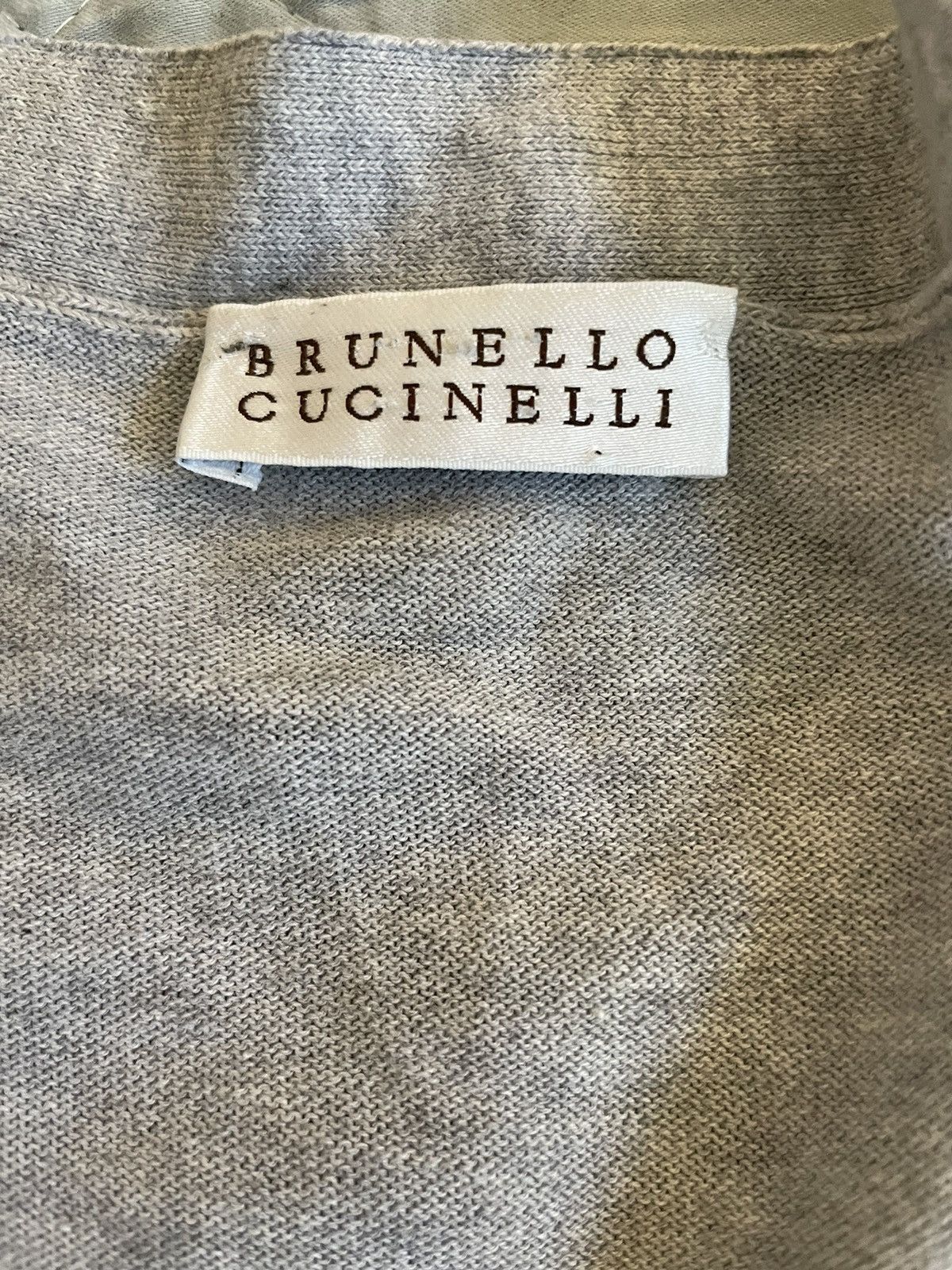 Brunello Cucinelli Dolman Stingray Cardigan Size XL / US 12-14 / IT 48-50 - 2 Thumbnail