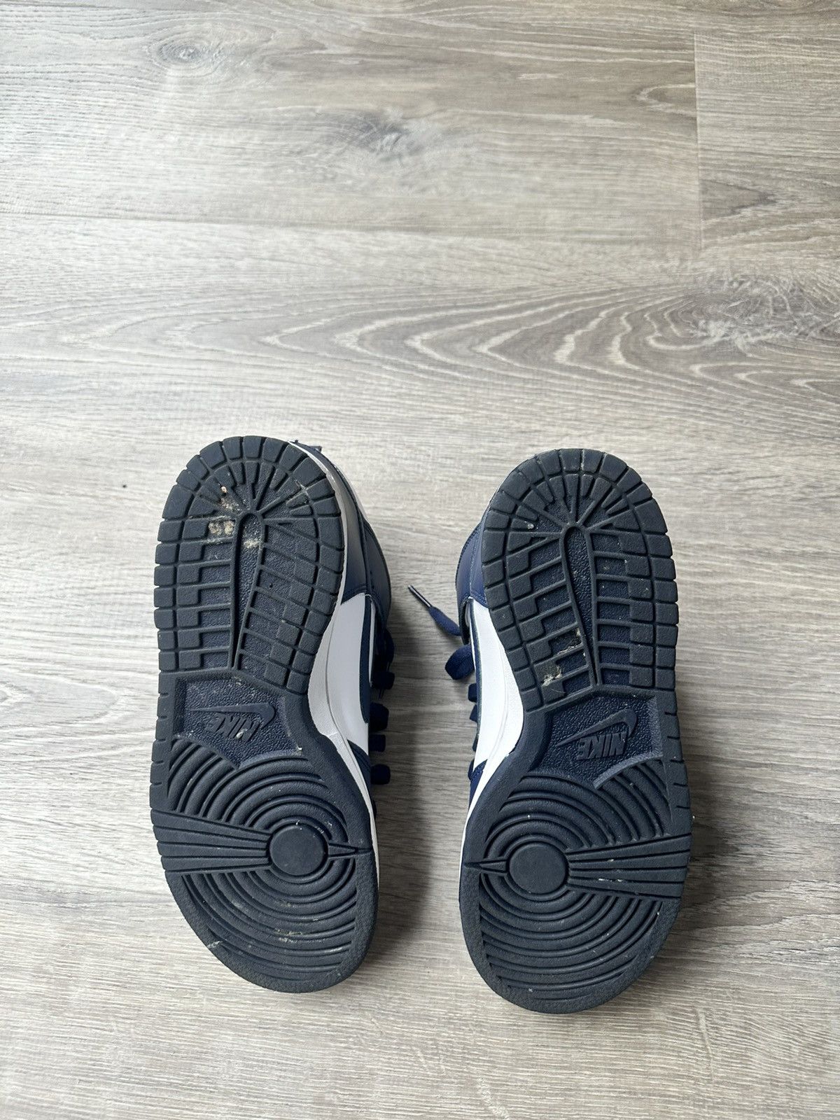 Nike Hi top Navy dunks Size US 5.5 / EU 38 - 5 Thumbnail