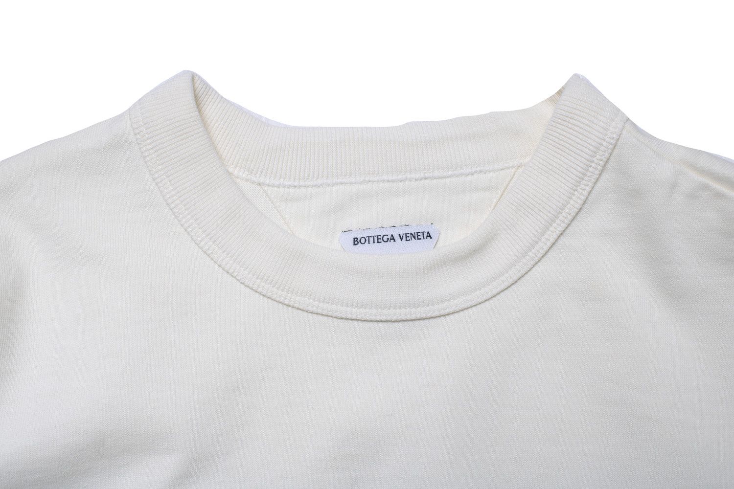 Bottega Veneta Bottega Veneta, off white cotton knit crewneck Size XS / US 0-2 / IT 36-38 - 9 Thumbnail