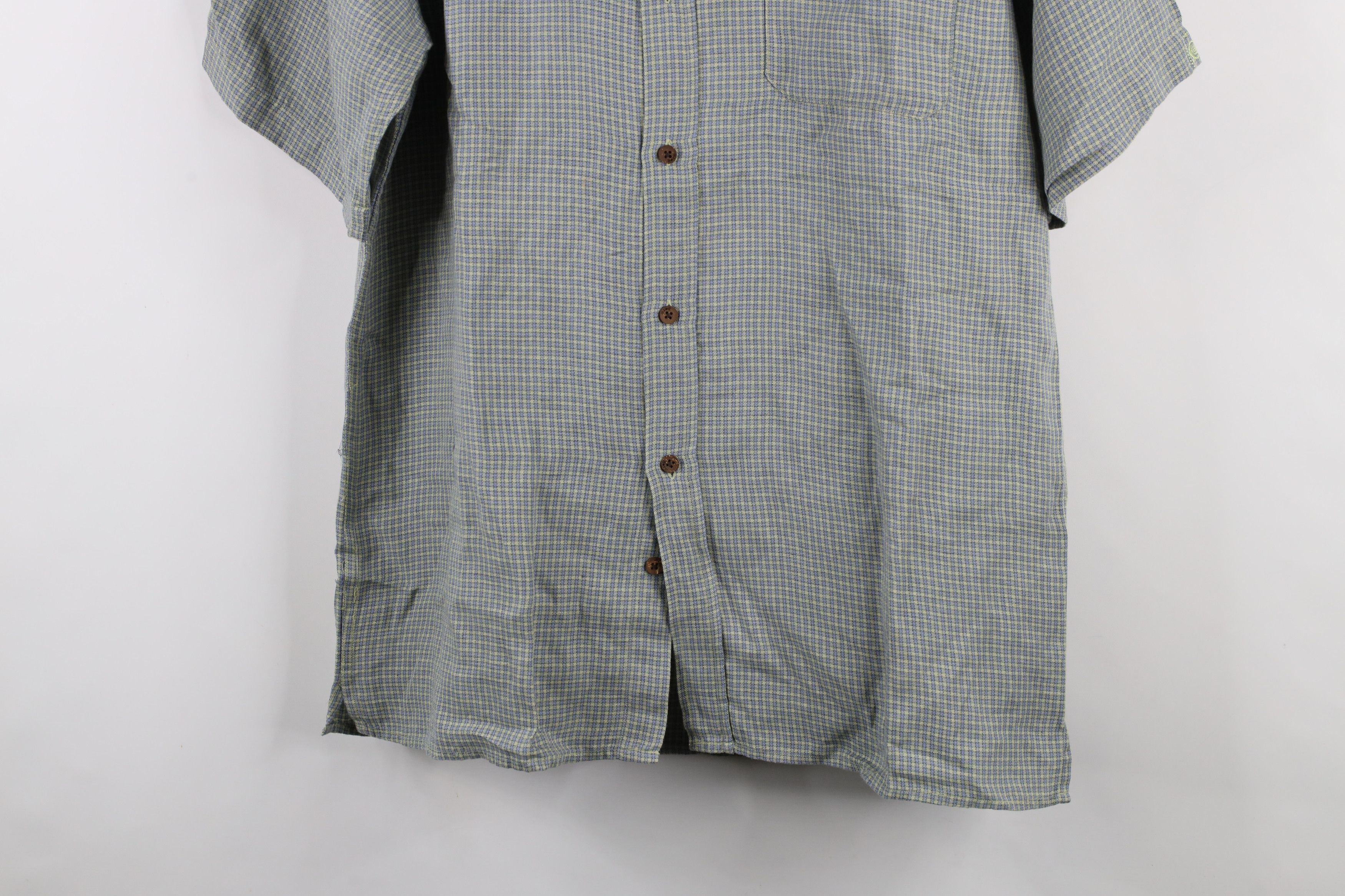 Born × Vintage Deadstock Vintage Born Linen Bamboo Button Shirt Plaid Size US M / EU 48-50 / 2 - 3 Thumbnail