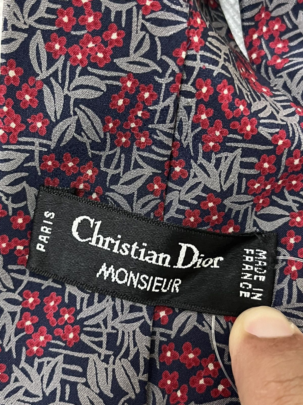 Dior Dior flower tie Size ONE SIZE - 3 Thumbnail