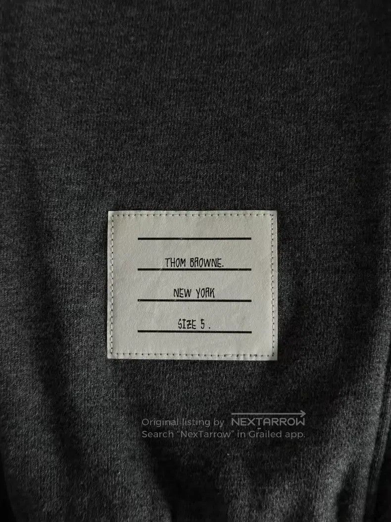 Thom Browne Thom Browne size 5 Dark gray knitted sweatpants Size US 34 / EU 50 - 5 Thumbnail