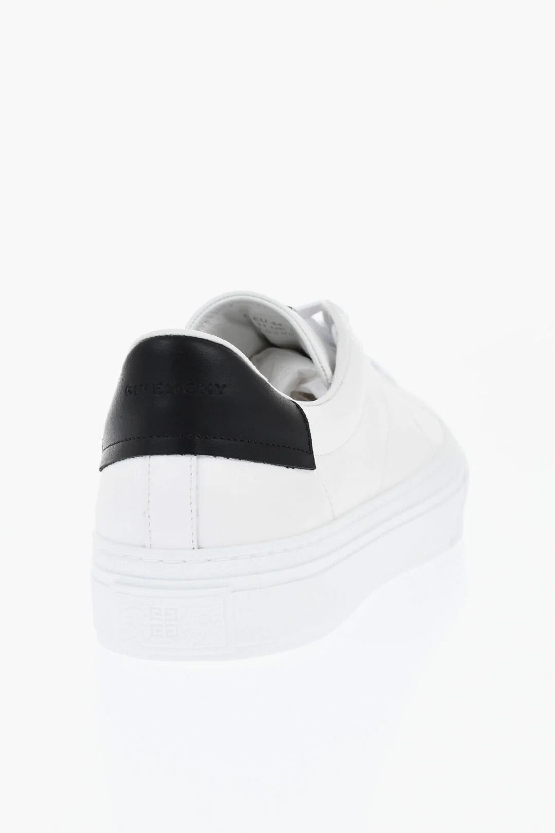 Givenchy og1mm0326 Leather Low-Top Sneakers in White Size US 12 / EU 45 - 3 Thumbnail