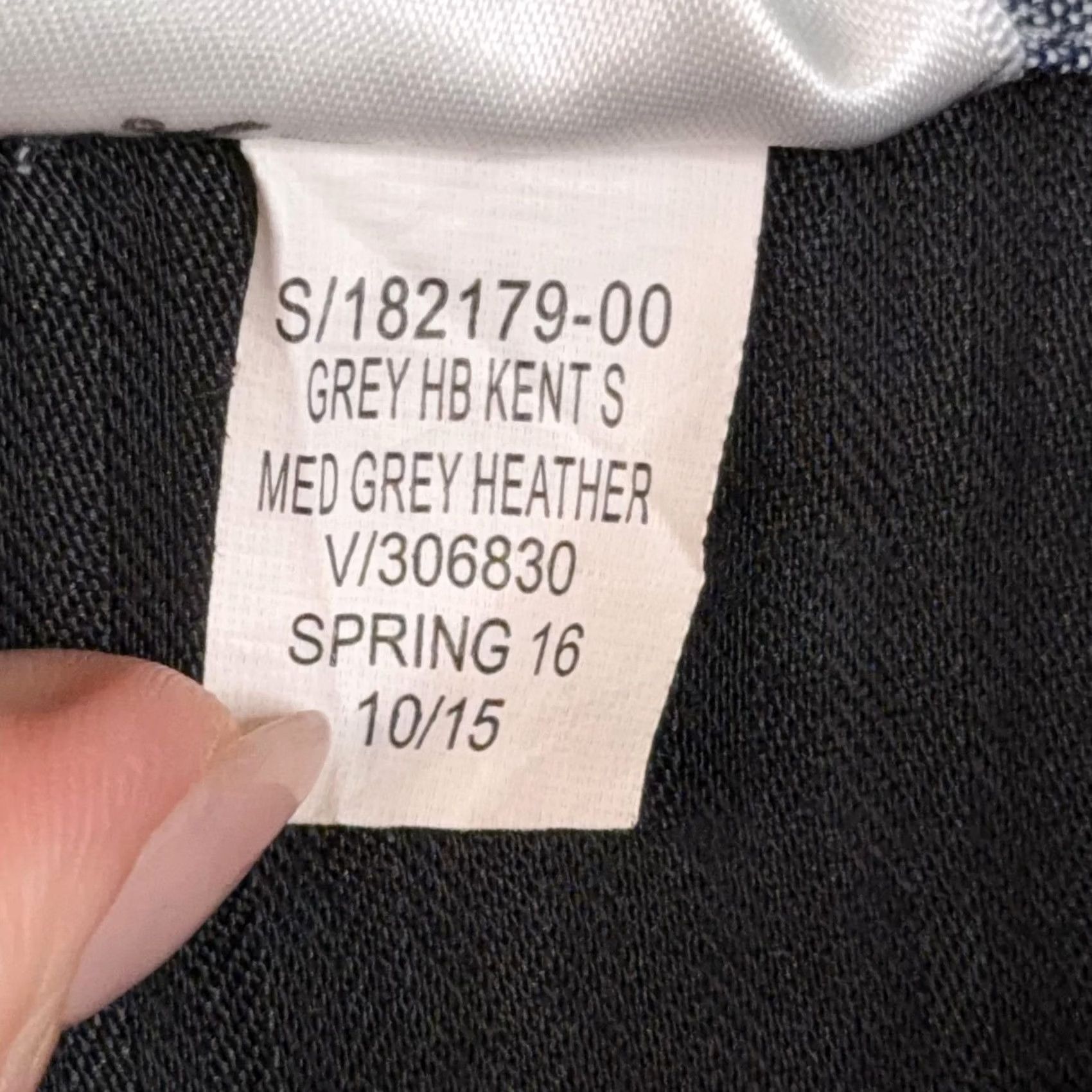Banana Republic Banana Republic Mens Dress Pants 36x32 Grey Herringbone Kentfield – Business Casual Size US 36 / EU 52 - 6 Thumbnail