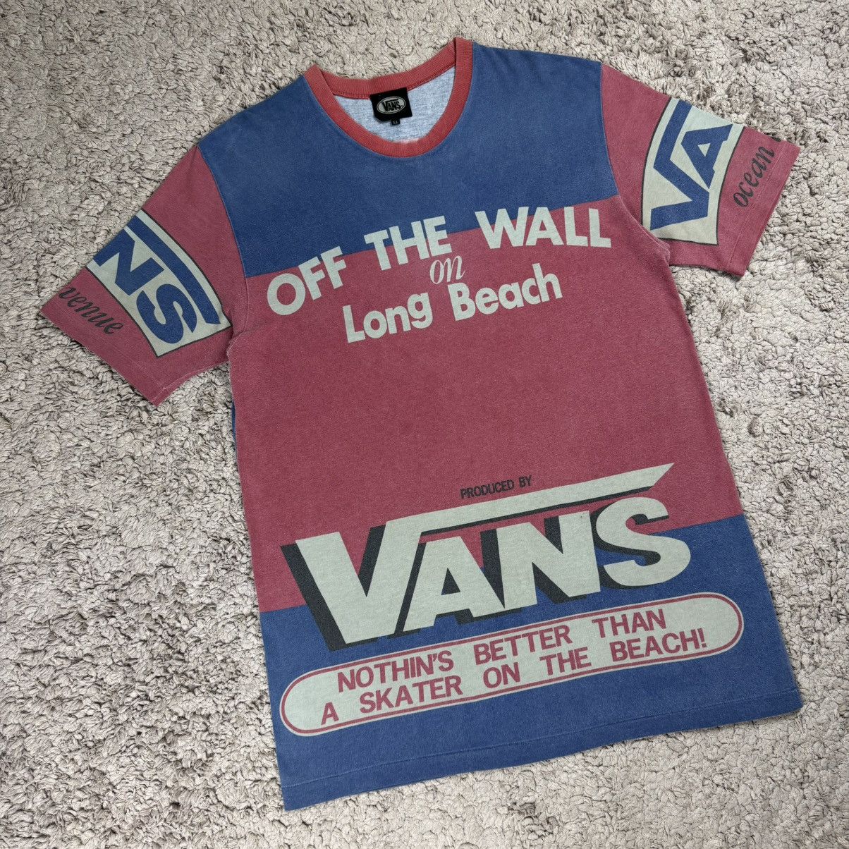 Vans Vintage Vans Long Beach Rare T-shirt Size US XL / EU 56 / 4 - 3 Thumbnail