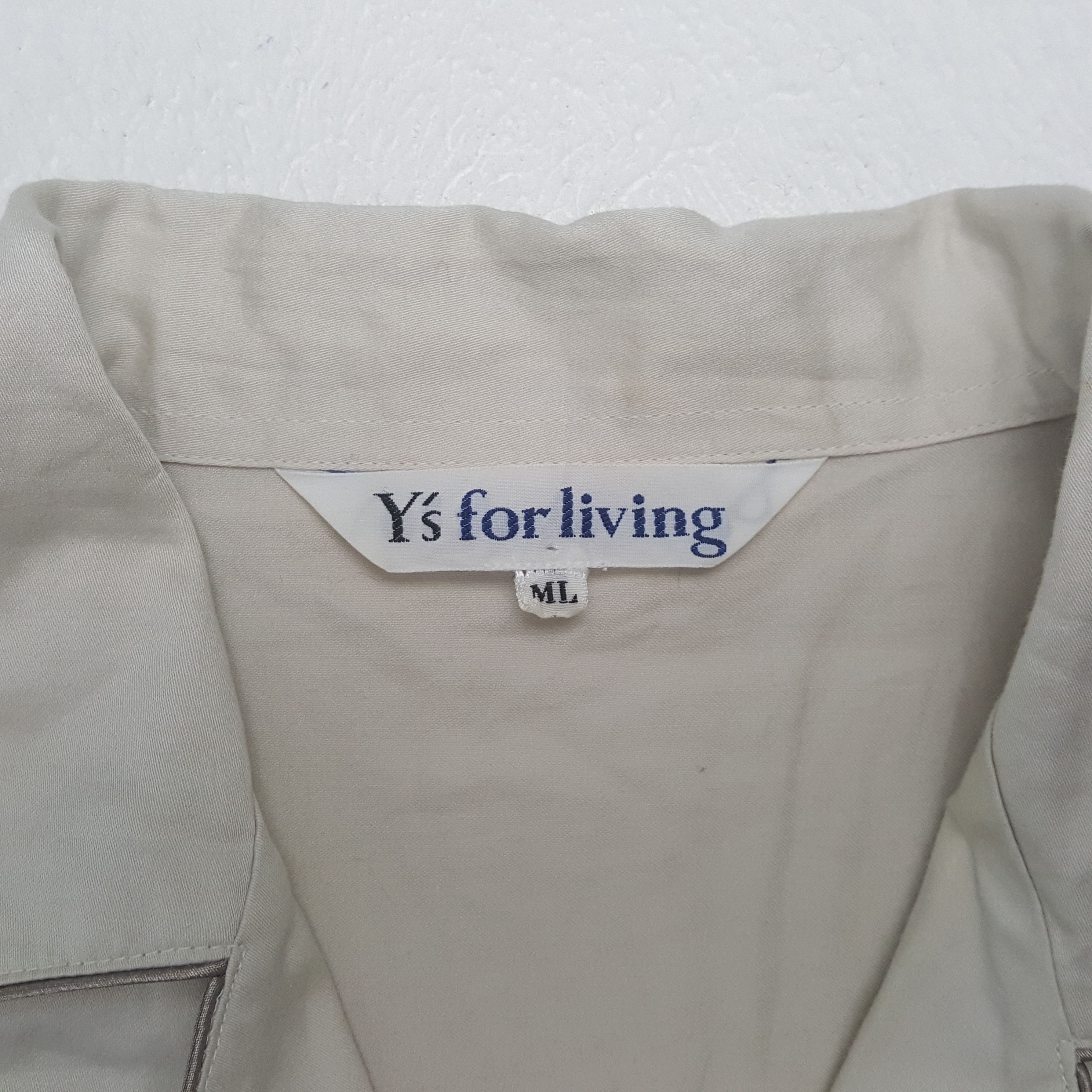 Yohji Yamamoto Ys For Living by Yohji Yamamoto Designer Shirt C294N76 Size US XL / EU 56 / 4 - 6 Thumbnail