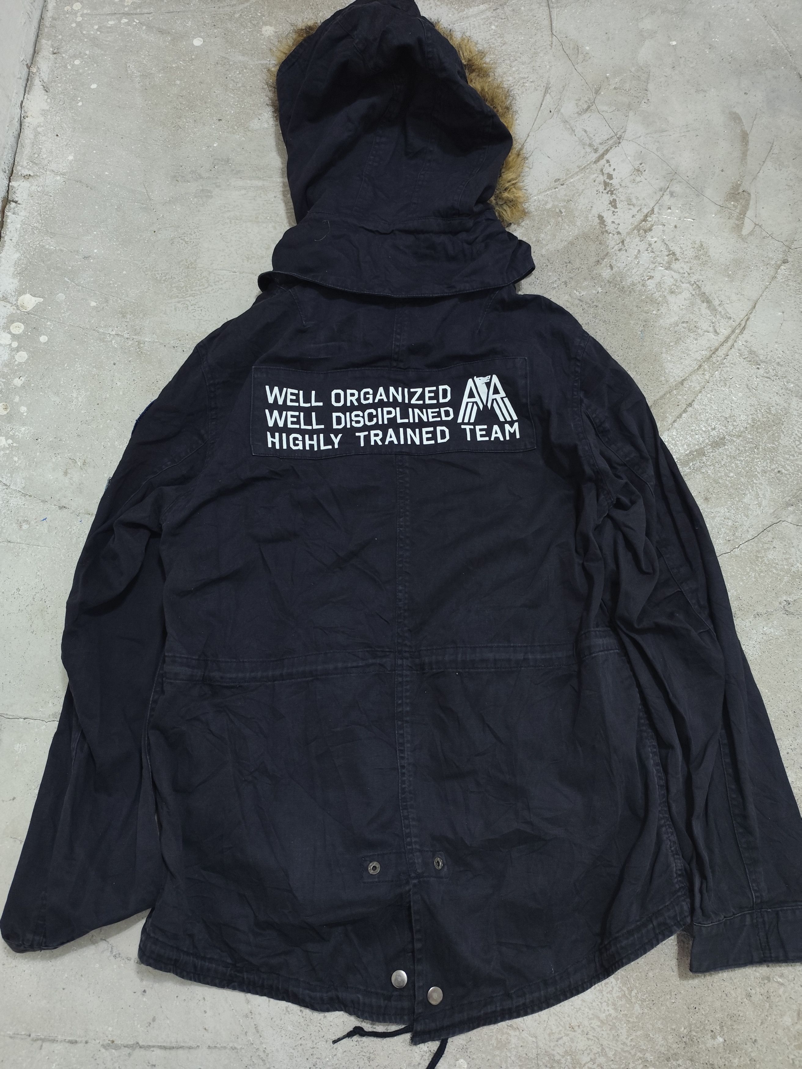 If Six Was Nine Ifsixwasnine style RESCUE SQUAD gothic style fur jacket Size US XL / EU 56 / 4 - 8 Thumbnail