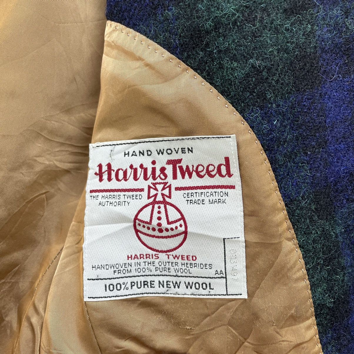 Harris Tweed 💥Vintage Haris Tweed Tartan Wool Jacket Size US M / EU 48-50 / 2 - 6 Thumbnail