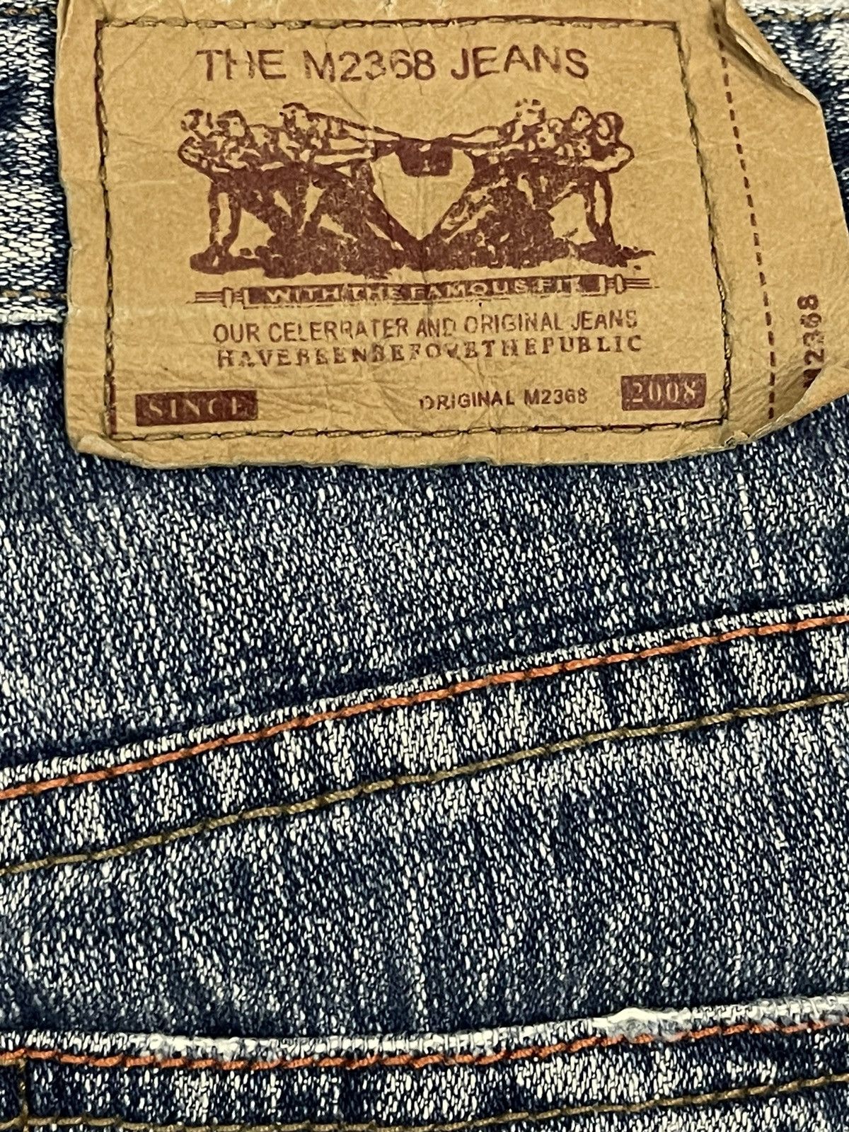 Hysteric Glamour Vintage Japanese Brand Blue Wash Distressed Style Jeans Size US 30 / EU 46 - 7 Thumbnail