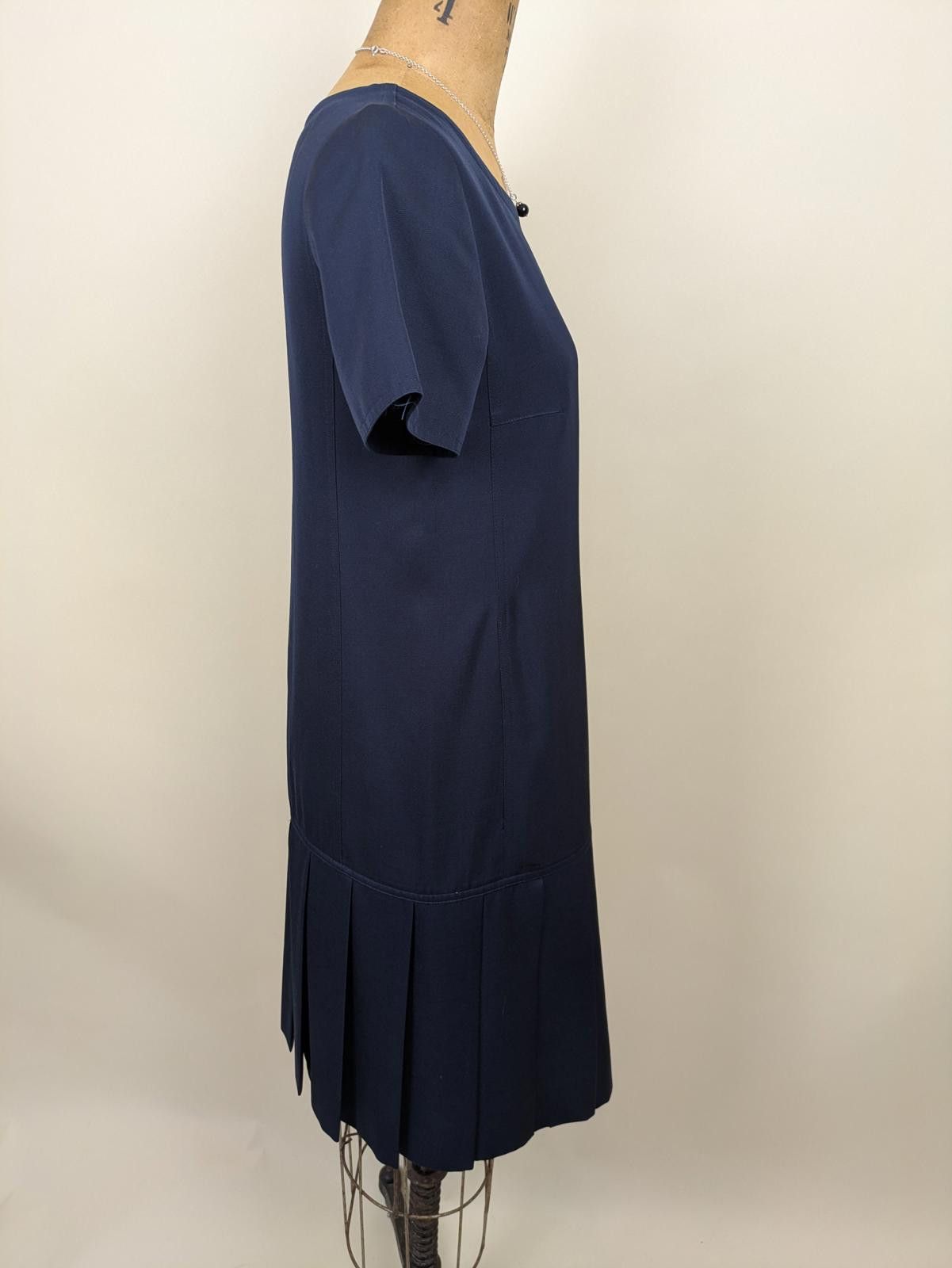 Courreges 1980's/90's rare courreges navy tennis pleated dress Size M / US 6-8 / IT 42-44 - 6 Thumbnail