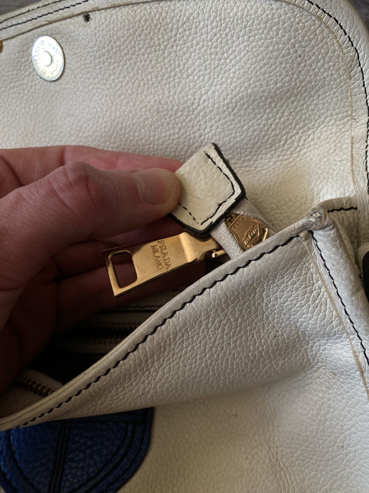 Prada Prada Archive Leather Crossbody Bag y2k Size ONE SIZE - 5 Thumbnail