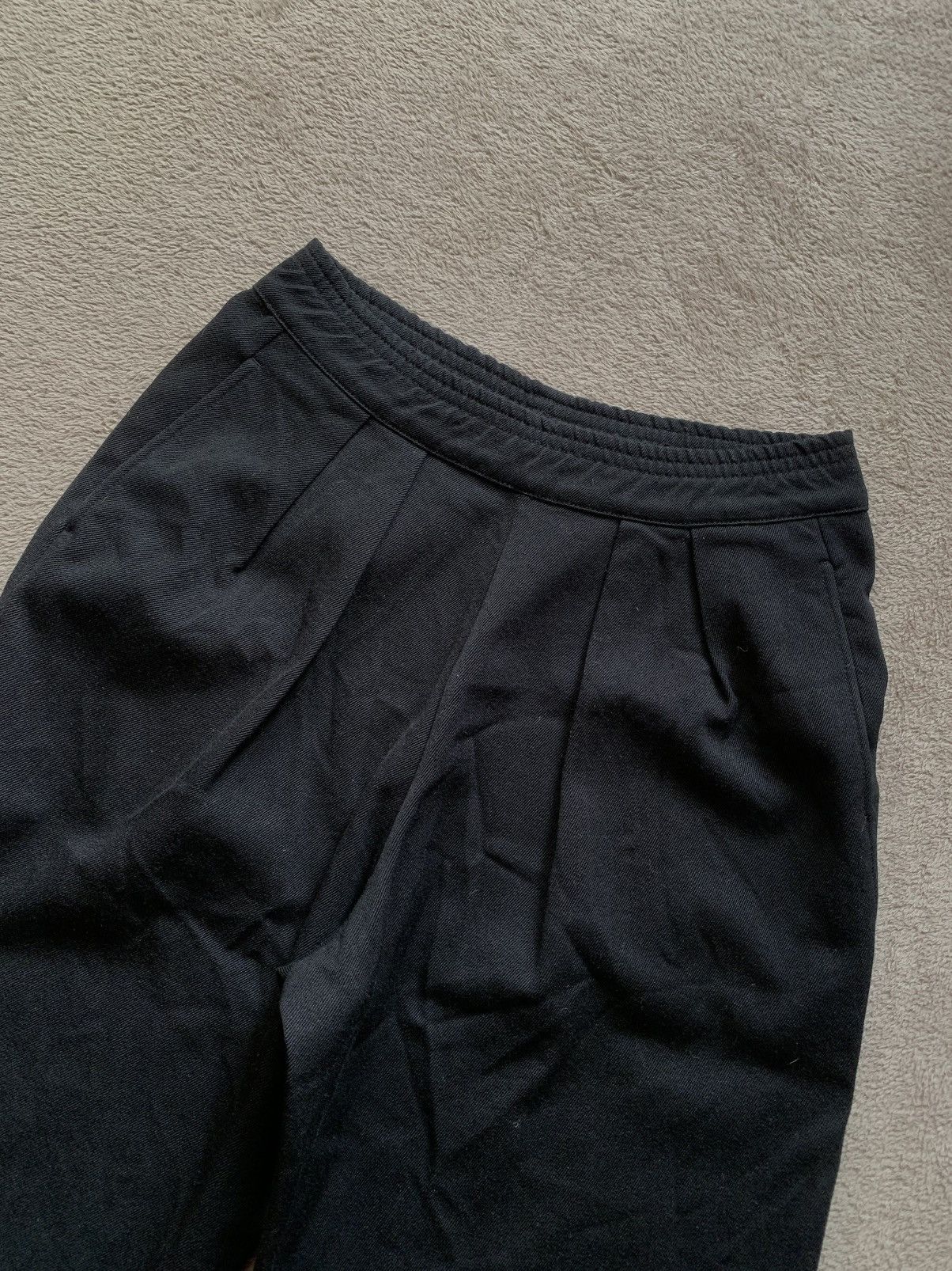 Japanese Brand × Le Grande Bleu (L.G.B.) Initial Wool Arrow Pants Johji Yamamoto Watanabe LGB vibe Size 24" / US 00 / IT 34 - 3 Thumbnail