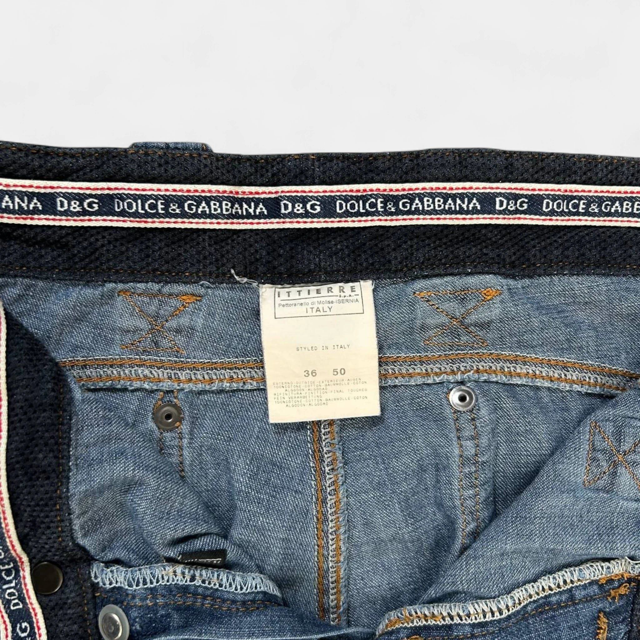 Dolce & Gabbana Dolce & Gabbana 2003 Cargo Denim Jeans Size US 36 / EU 52 - 4 Thumbnail