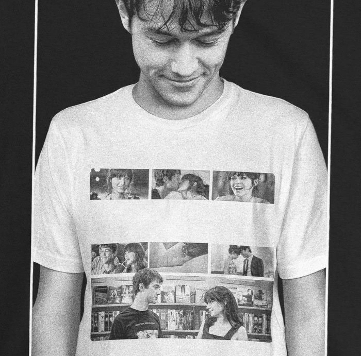 Japanese Brand Fan Made 500days of Summer Thesmiths Thecure Movie Tee Size US XL / EU 56 / 4 - 2 Thumbnail