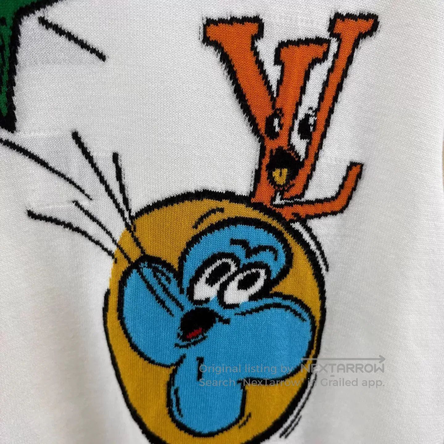 Louis Vuitton White Short Sleeve Graphic T. Size US XXL / EU 58 / 5 - 4 Thumbnail