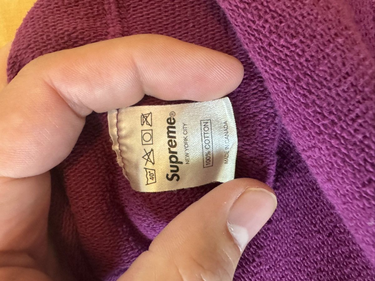 Supreme Supreme 07 teal on magenta screen print box logo crewneck Size US XL / EU 56 / 4 - 5 Thumbnail
