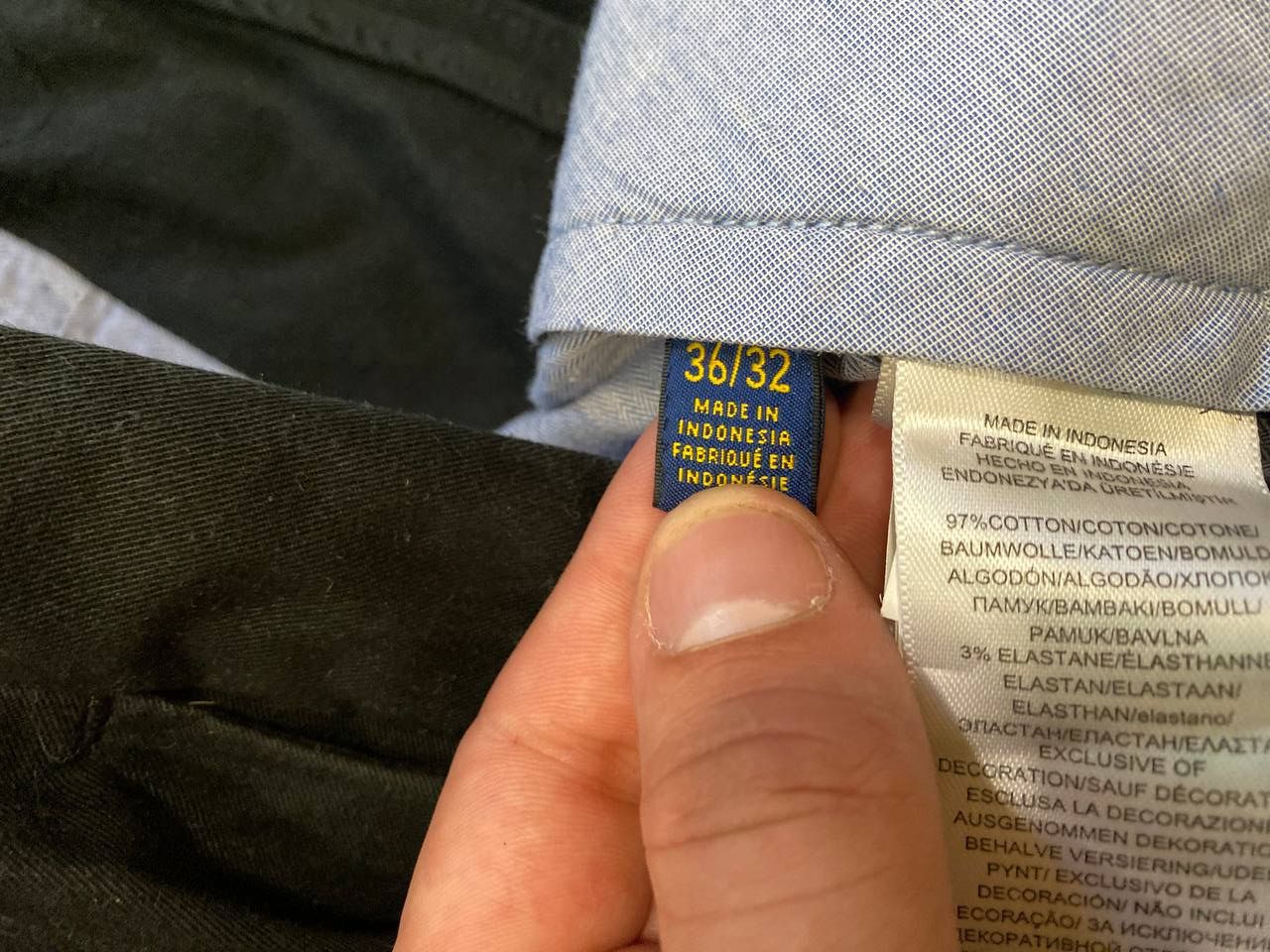 Polo Ralph Lauren Polo Ralph Lauren Stretch Slim Fit Casual Pants Size 36 Size US 36 / EU 52 - 3 Thumbnail