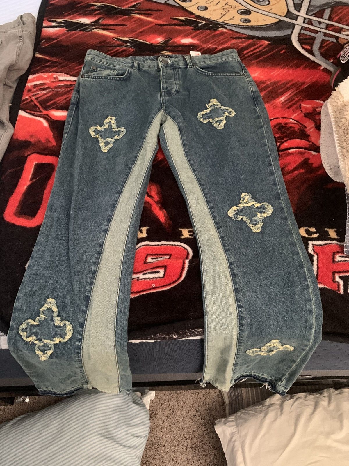 Boohoo Slightly flared Boohooman jeans Size US 32 / EU 48 - 1 Thumbnail