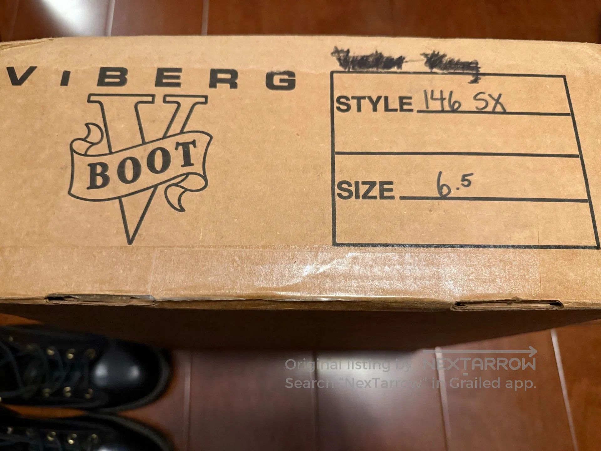 Viberg VIBERG Black Work Hiking Boots. Size US 8.5 / EU 41-42 - 9 Thumbnail
