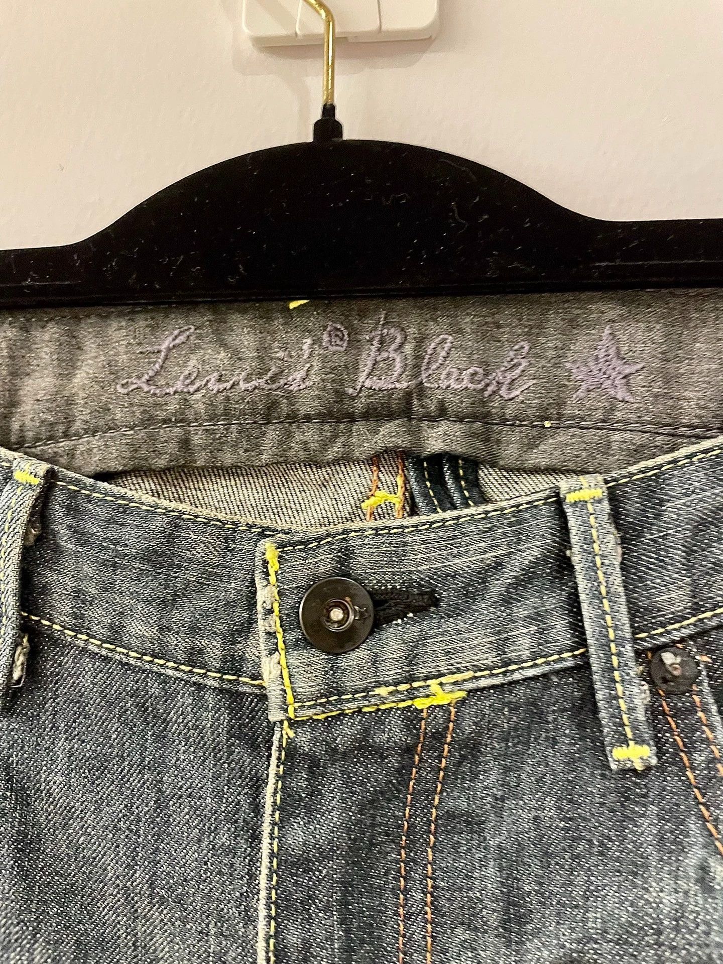Levi's LEVI'S Black Star Ultra Low Rise 30 Japan Size US 30 / EU 46 - 3 Thumbnail