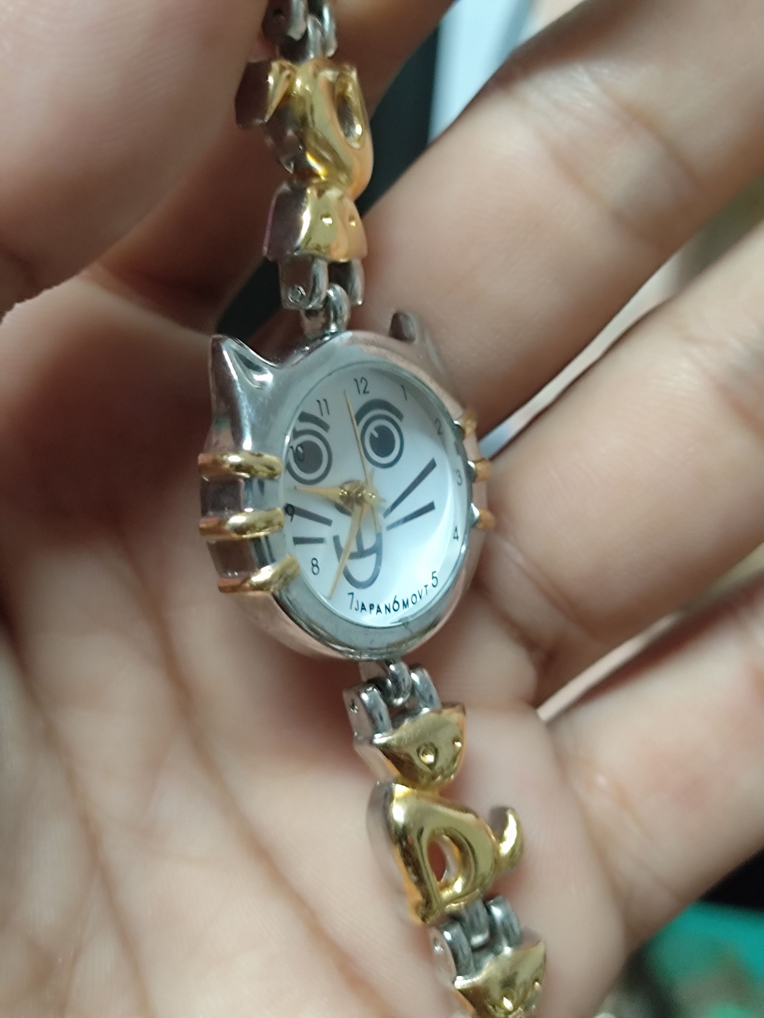 Japanese Brand × Vintage Kristine Quartz Watch Japan Made. Cat Shape Design Size ONE SIZE - 8 Thumbnail