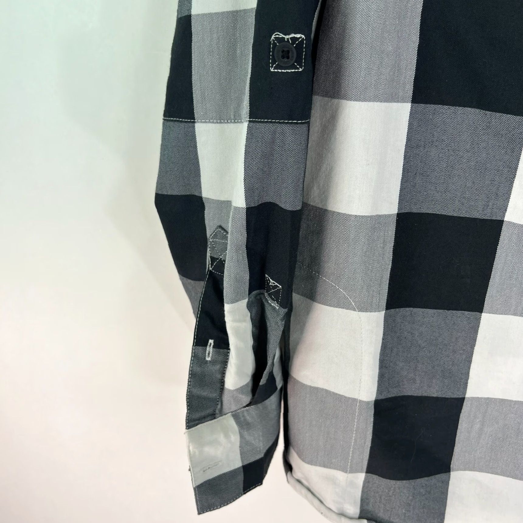 Wrangler Wrangler ATG All Terrain Gear Plaid Flannel Snap Button Shirt Womens L Black Size L / US 10 / IT 46 - 4 Thumbnail
