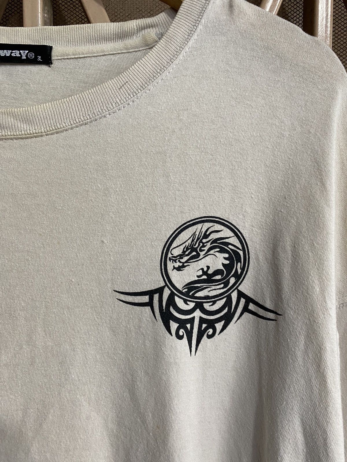 If Six Was Nine × Japanese Brand × Le Grande Bleu (L.G.B.) 💸BINDINGOFFER💸Sideaway poem dead wing dragon styled Size US XL / EU 56 / 4 - 4 Thumbnail