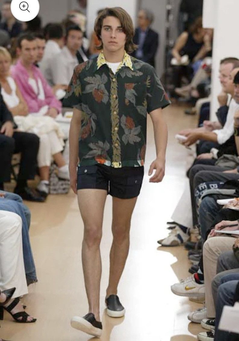 Junya Watanabe JUNYA WATANABE COMME des GARCONS Cdg S/S 2002 Hawaiian Shirt Size US M / EU 48-50 / 2 - 4 Thumbnail