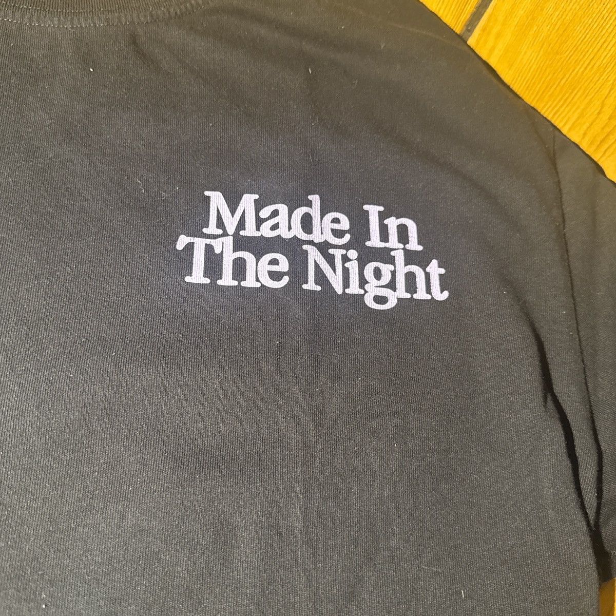 Pacsun Black Made In The Night tee (M) Size US M / EU 48-50 / 2 - 3 Thumbnail