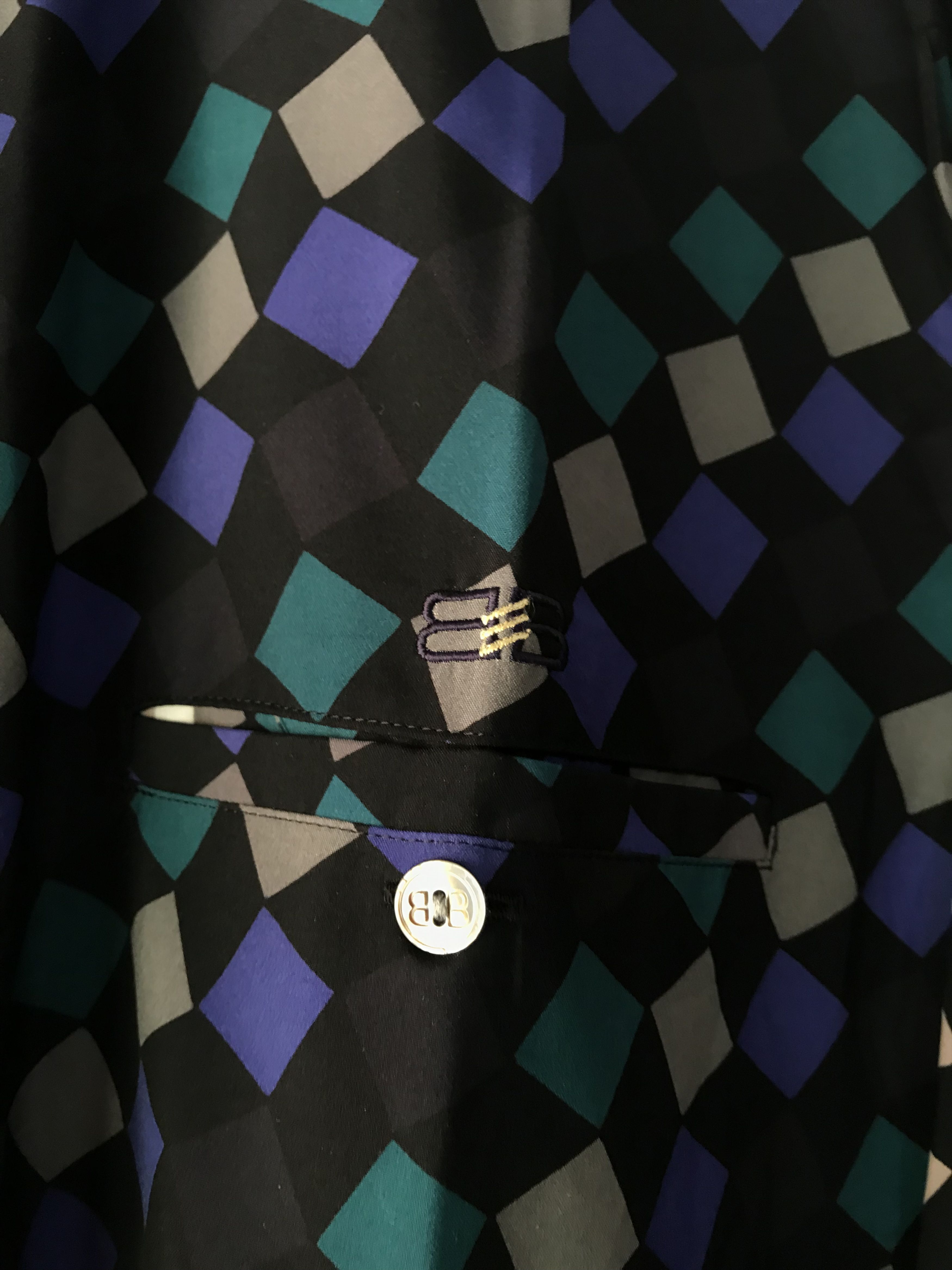 Balenciaga Vintage Balenciaga Shirts Size US L / EU 52-54 / 3 - 4 Thumbnail