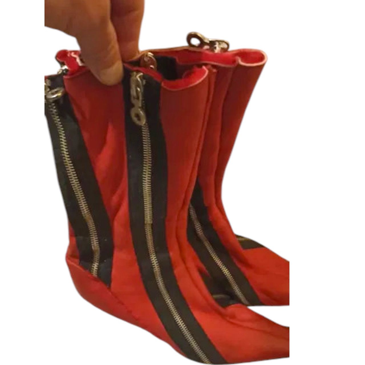 Other Red pointed toe boots US sz 6 / Eur sz 36 VERO CUOIO Size US 6 / IT 36 - 2 Thumbnail