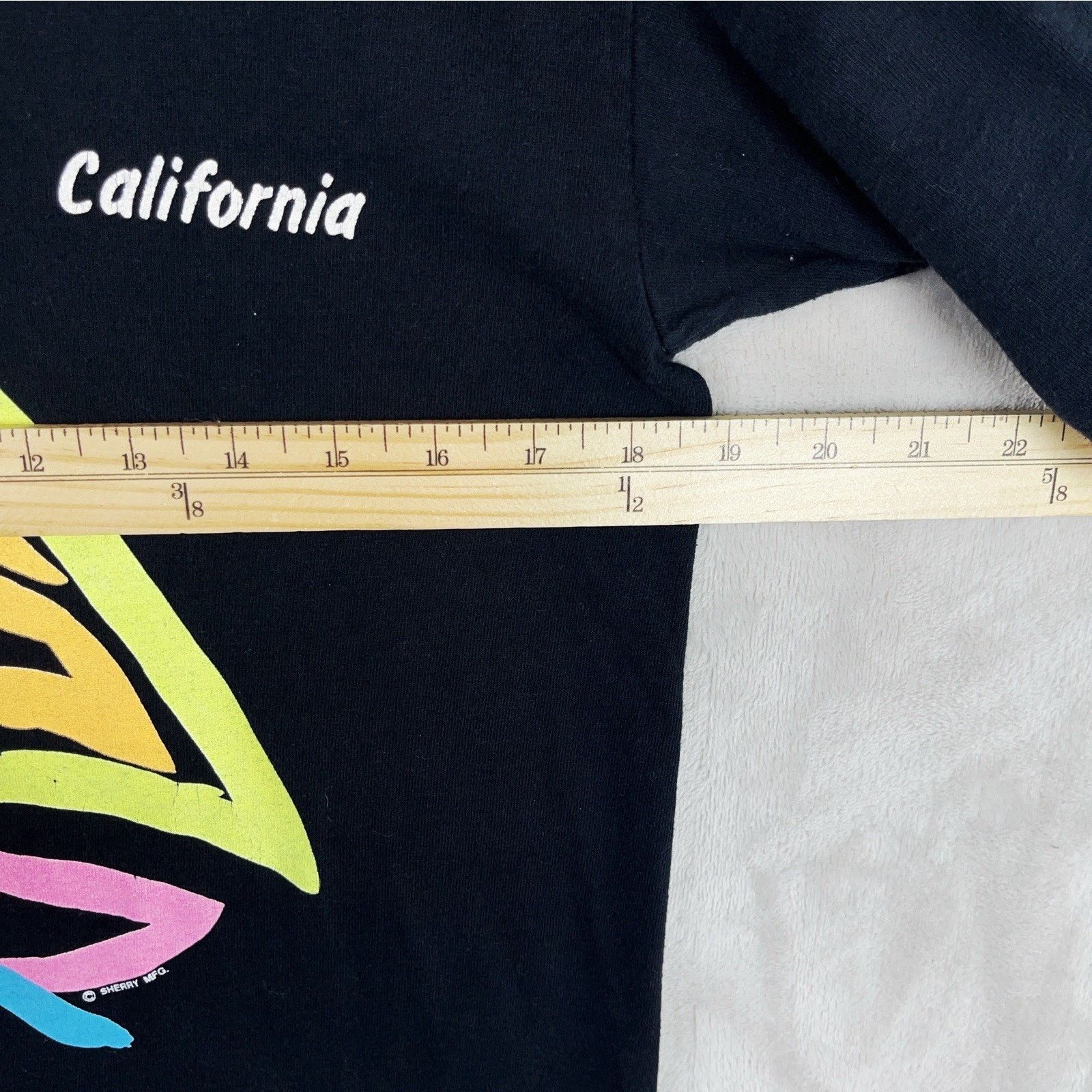 Other Sherry's Best Vtg Neon Paint Flip Cuff California T Shirt Size US M / EU 48-50 / 2 - 6 Thumbnail