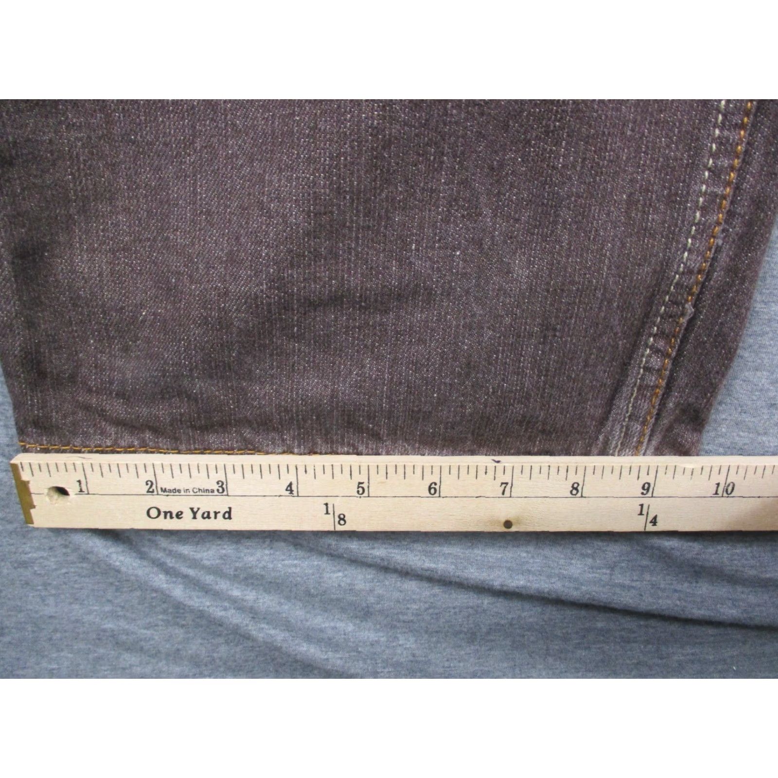 Vintage Vintage Makaveli Branded Jeans 42 Tupac Shakur Hip Hop Wide Leg Grunge Baggy Jeans Size 42 Brown Mens Regular 5-Pocket Denim Cotton Logo Belt Loops Size US 42 / EU 58 - 7 Thumbnail