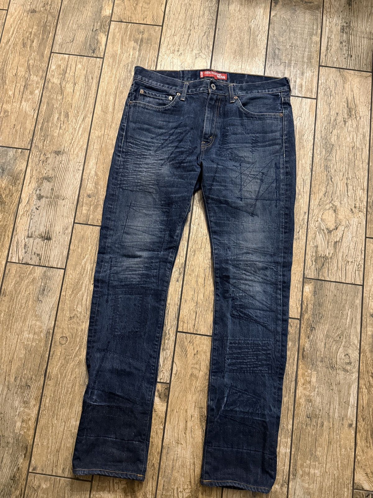 Junya Watanabe × Levi's Junya Watanabe Flower Levis Size US 33 - 2 Thumbnail
